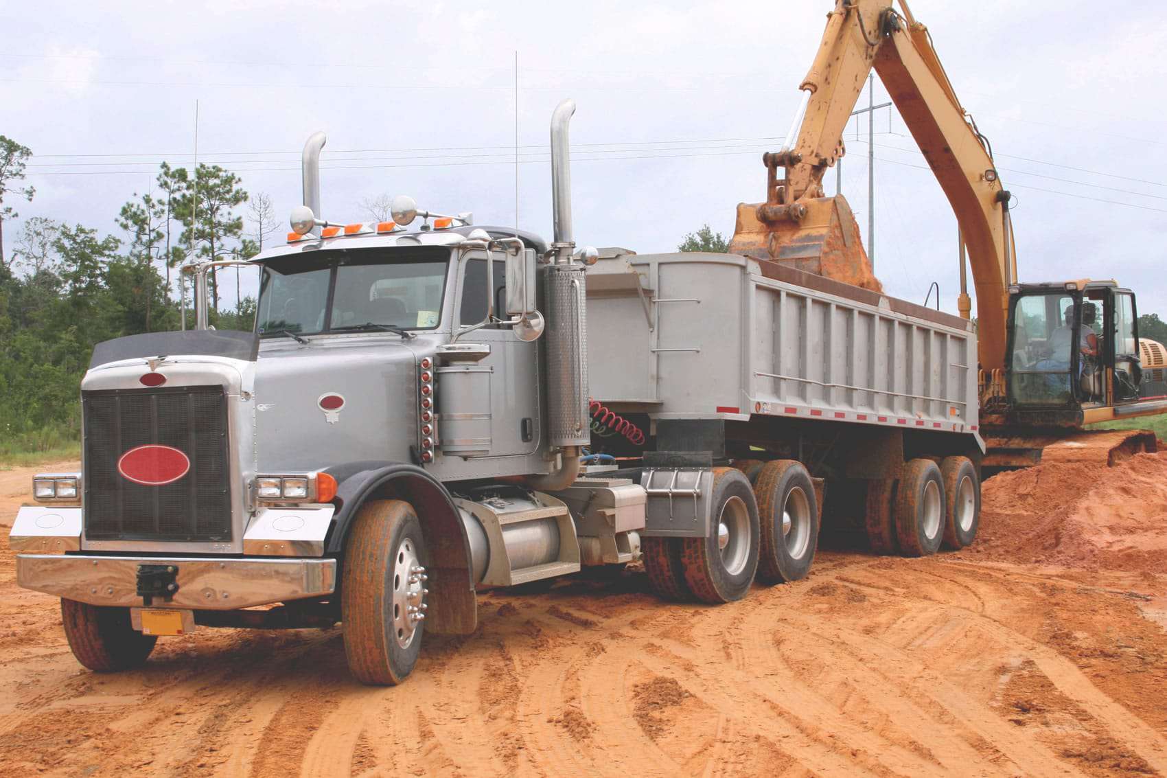 Construction Haul-Off - Dump Truck or End Dump Trailers.