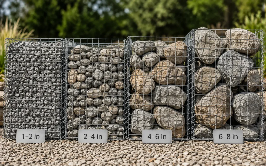What Size Rock Is Best for a Gabion Basket