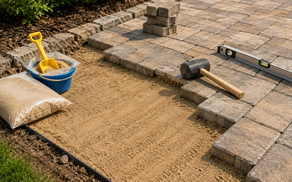 Can You Use Play Sand for Pavers?